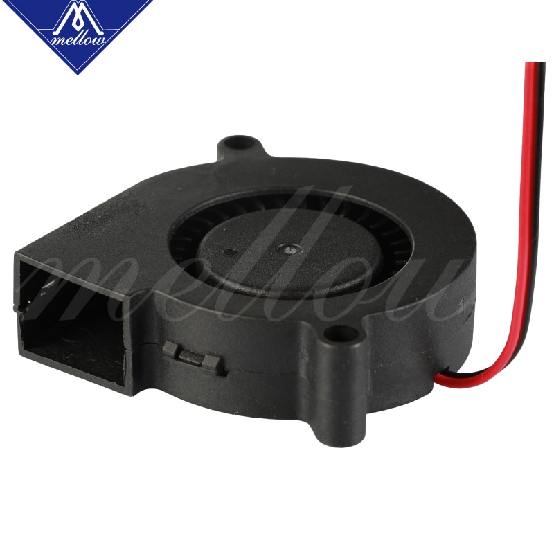 3D Printer Blower Fan 5015 12V 0.28A/24V 0.1A Dual Bearing Fan centrifugal DC Cooling Turbo fan 5015S for i3 CR-10/10S/Ender3