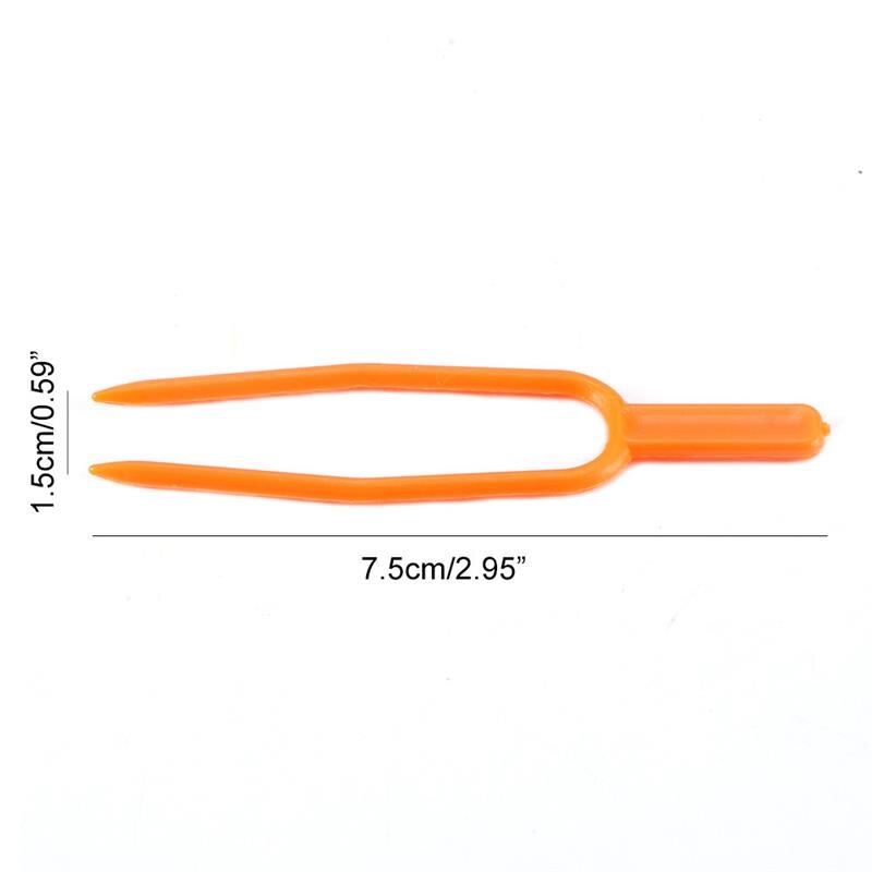 Tuin gereedschap 100pc Plastic Plant Clips Uitlopers bevestiging bevestiging Armatuur klem aardbei vork Landbouw Clip