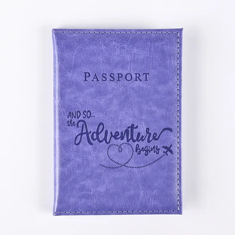 Reisezubehör Bunter PU-Reisepasshülle Fahrkarte Passhüllen Reisepass Schutzhülle Ausweis Kreditkarteninhaber: Freier Raum