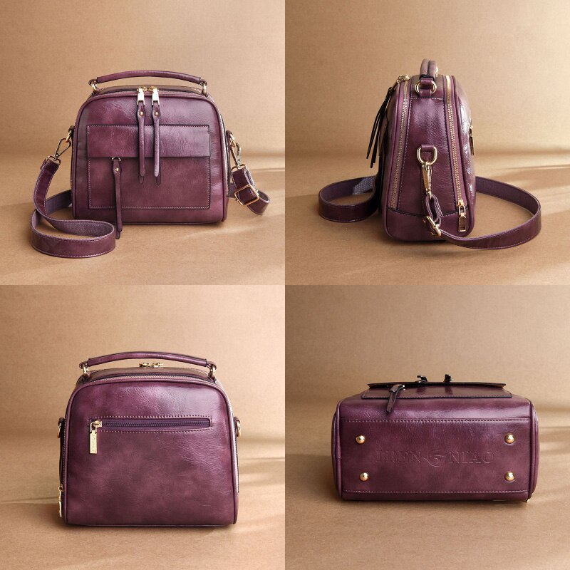 Retro luxe handtassen damestassen merk schoudertas hoge capaciteit crossbody tassen voor vrouwen tote