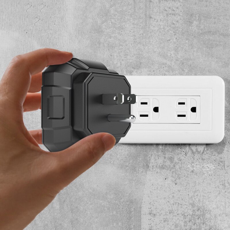 Socket Test Tool Power Electric Mains Fault Checker LCD Display Plug Test Machine FKU66