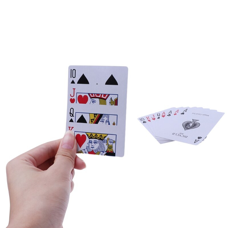 Crazy Keuze Card Deck Goocheltruc Close Up Turn Kaarten Om Dezelfde Magie Speelgoed R66D