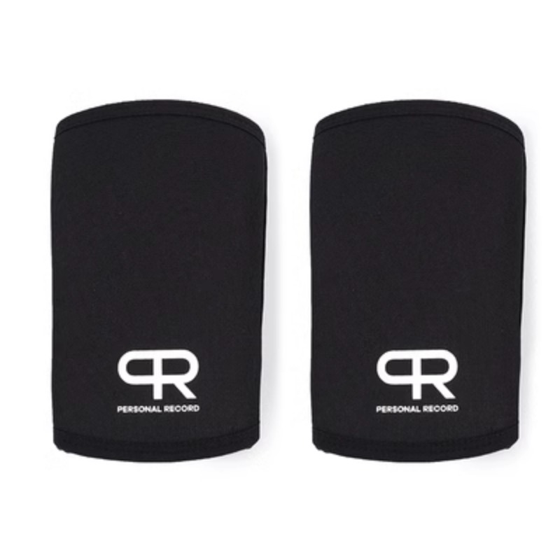 PR Premuim-Manga de codo para gimnasio, almohadillas deportivas de neopreno de 7mm, soporte para levantamiento de pesas, Crossfit, Protector de entrenamiento, 1 par