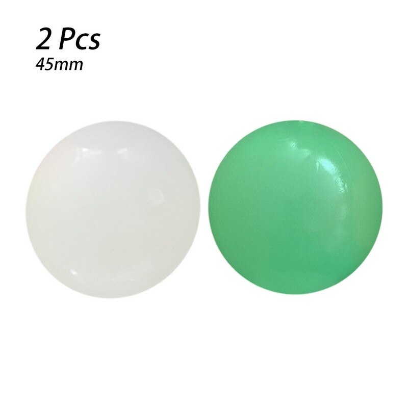 Stick Wall Ball Catch Throw Glow In The Dark Toys for Children Mini Luminous Stick Juggle Jump Wall Ball Games Sticky Squash: 4.5cm white green