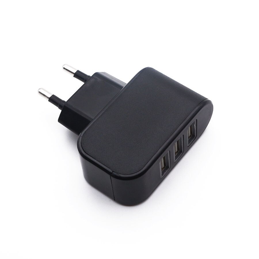 Cargador USB LED Micro 5V 2A con enchufe europeo y estadounidense carga portátil para iPhone Xr 8 iPad Samsung a50 Huawei cargador de pared rápido para teléfono móvil