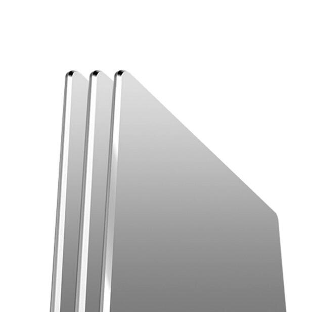 ! Mcoldata Metalen muismat slanke mini voor MACBOOK XIAOMI PC laptop Toetsenbord Frosted Matte pad met antislip fiber bottom