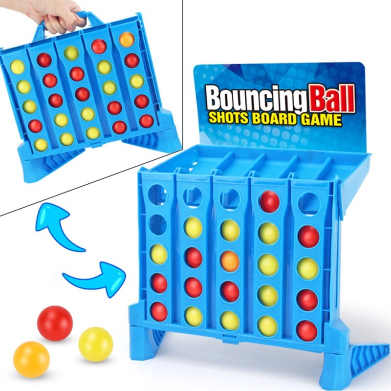 Folding Bounce Backgammon Portable Folding Puzzle Casual Bounce Game