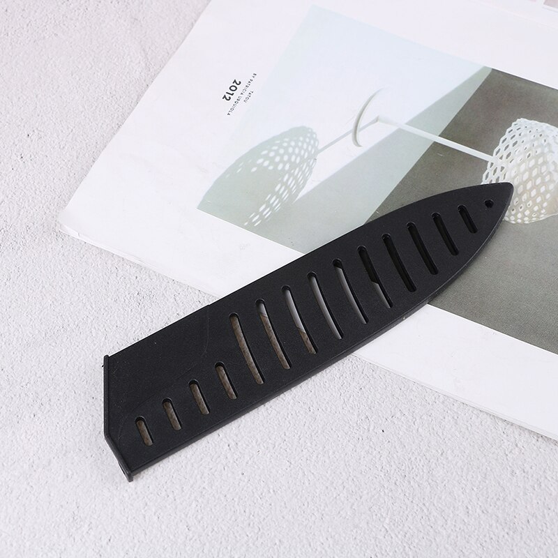 Black Plastic Kitchen Knife Blade Protector Sheath Cover For 8 Inches Knife