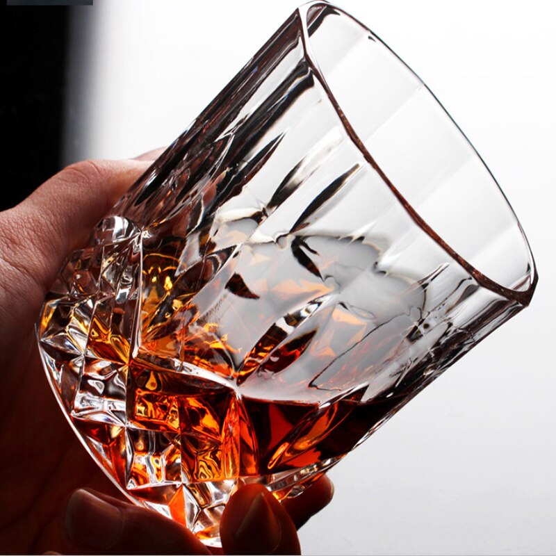 Whiskey Wine Glass Lead-free High Capacity Beer Glass Wine Cup Bar Hotel Drinkware Brand Vaso Copos glass cup
