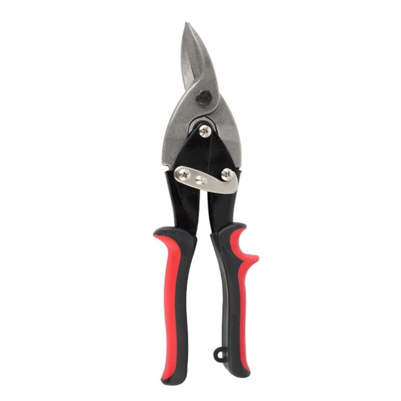 10 Inches Compound Action Aviation Tin Snip Aviation Shears Straight/Left/Right Cut Metal Shears Durable: Right cut