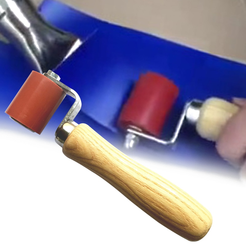 Hand Druk Roller Lassen Tool Naad Pvc Membraan Hittebestendig 18x50x35mm