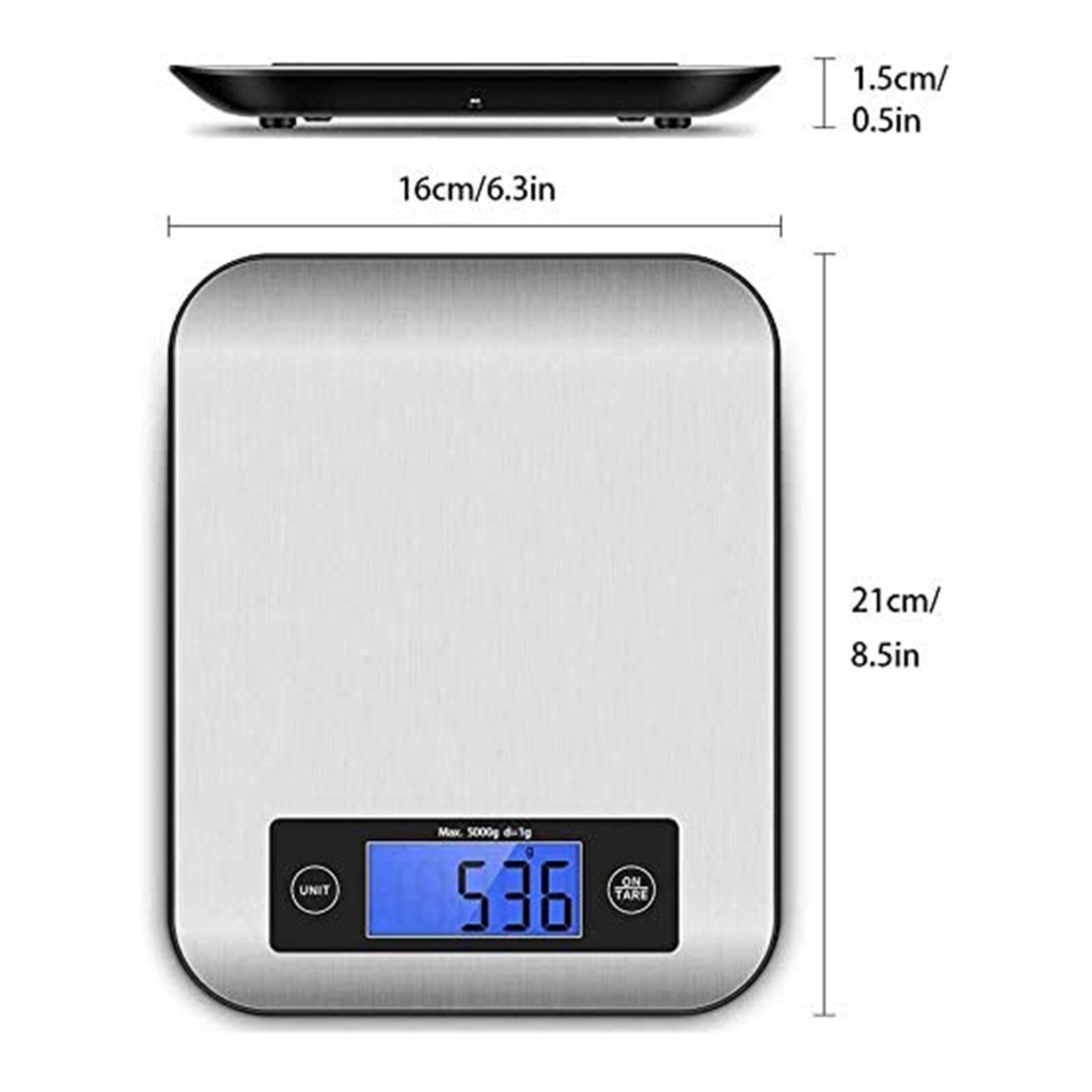 Digital Kitchen Baking Scale Household High Precision Electronic Weigh Multifunction Cookin Scale with LCD Display#35