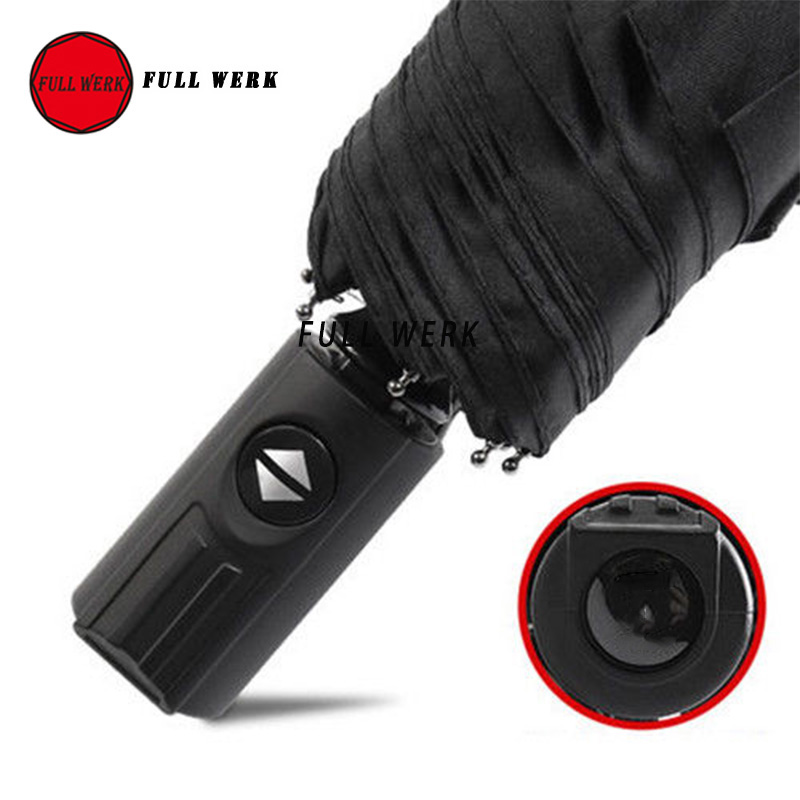 1pc Winddicht UV Automatische Falten Regenschirm Regen Sonnenschirm Regenschirm passen für Tesla Modell S X Auto Innen Zubehör