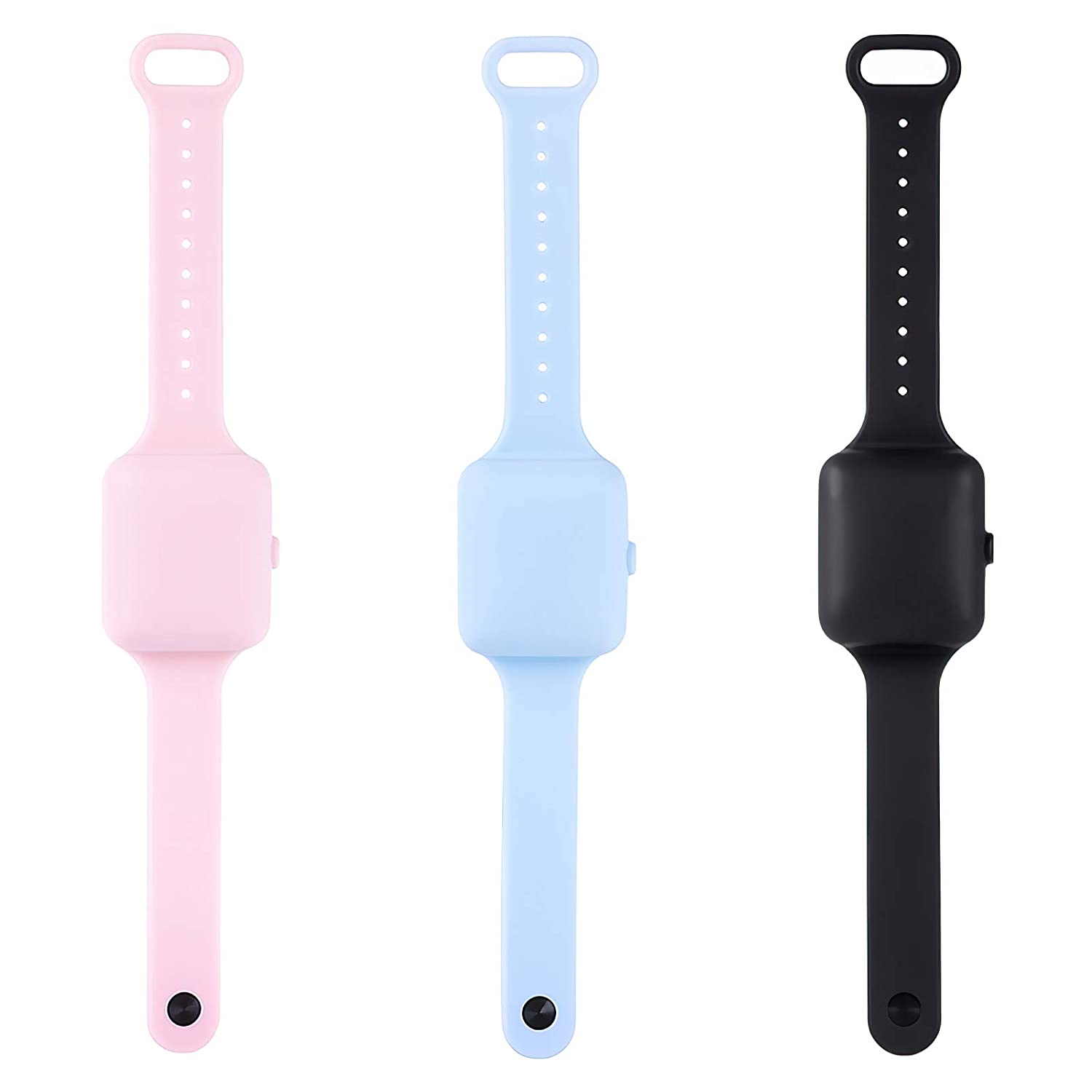 Genanvendelig silikone flydende bærbar beholder håndvask armbånd dispenser håndsprit armbånd håndsprit armbånd