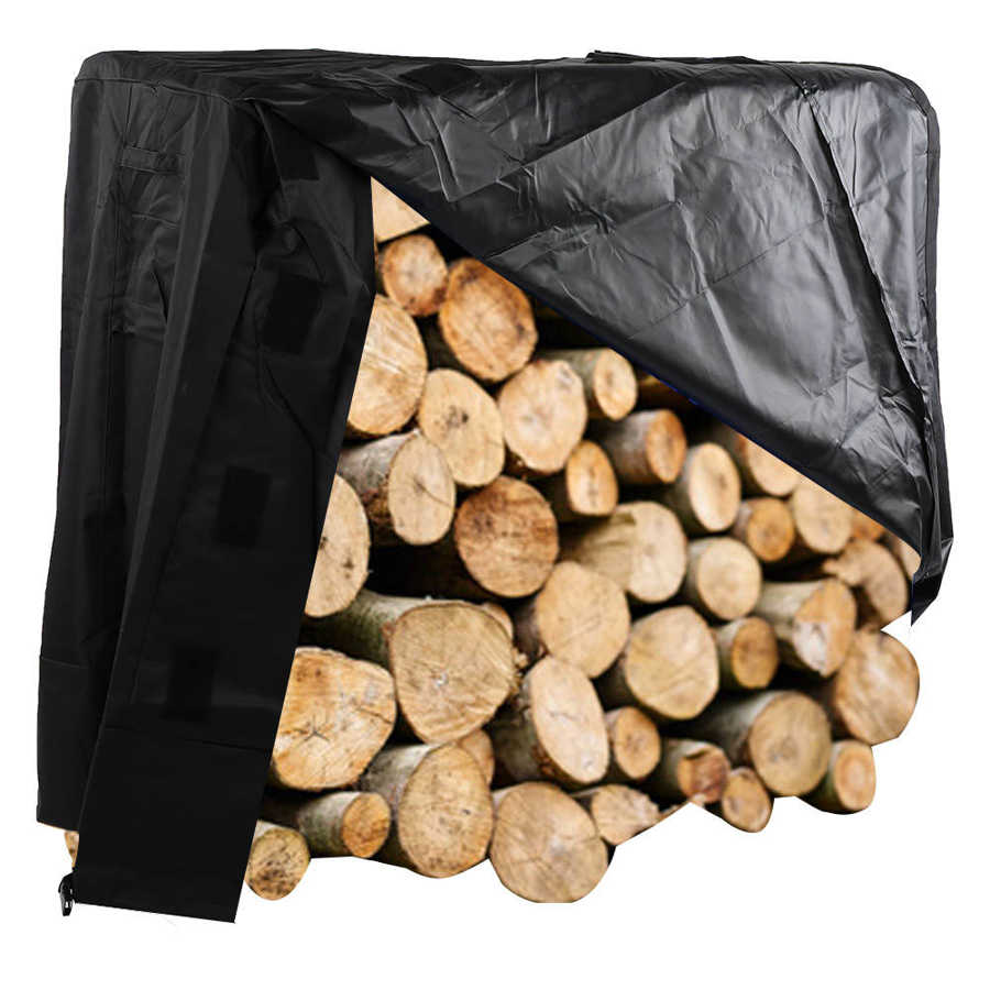 Log Rack Cover Firewood Cover Rain‑Proof Garden for Outdoor