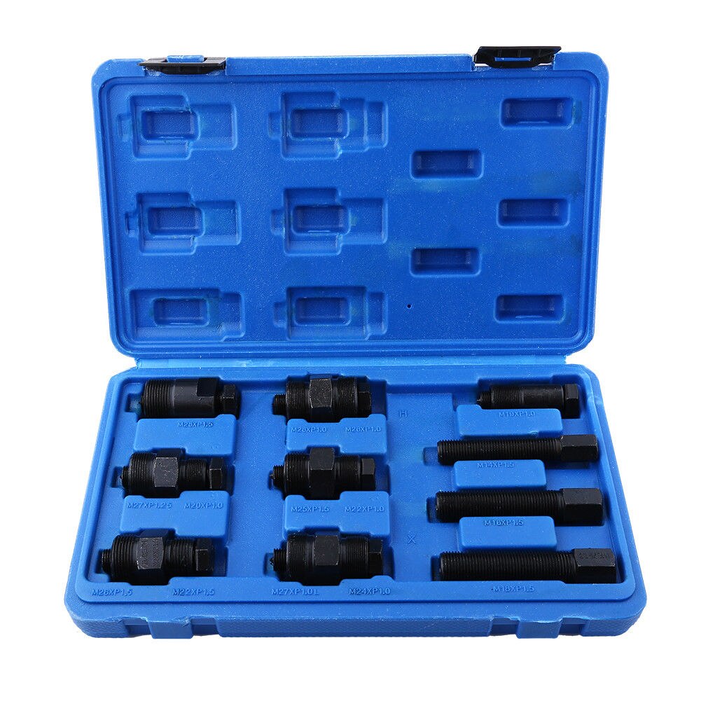 10pcs/Set Motorcycle Timing Control Solenoid Dirt Bike Flywheel Puller Pulling Tool Kit + Case Universal