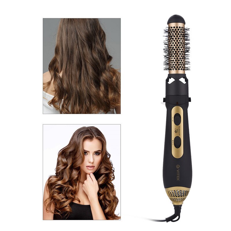 3 In 1 Multifunction Hair Dryer Comb Machine Hair Styling Tools Hairdryer Curler Straightener Hair Dryer Comb Brush Styler