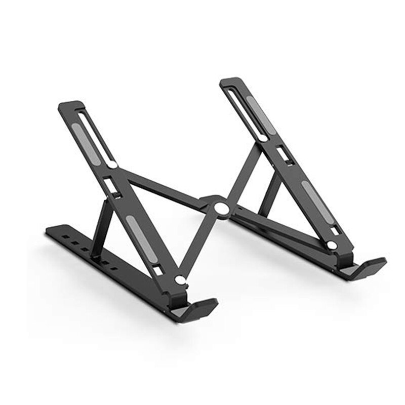 Laptop Tablet Computer Bracket, Universal Light Adjustable Foldable Portable Laptop Stand: Default Title
