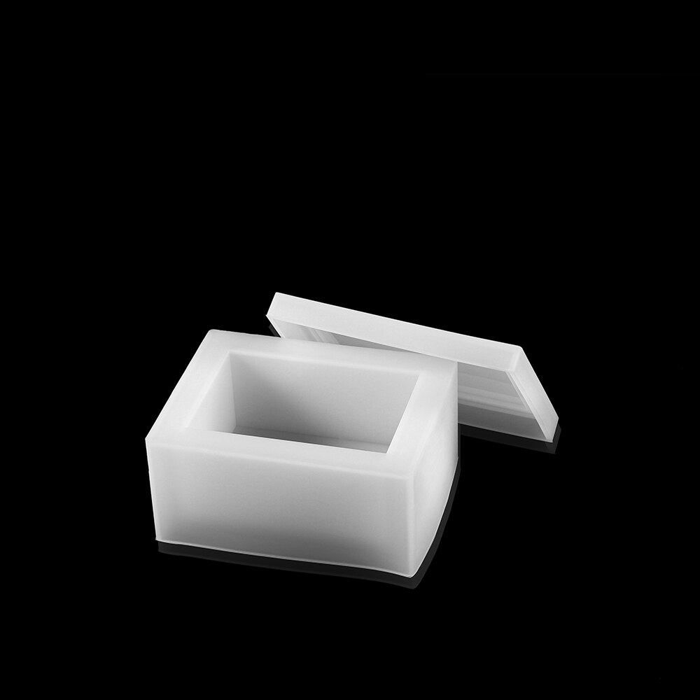 1set Tissue Box Mold For DIY Craft Home Handmade Storage Boxes Making Epoxy Resin Molds Silicone mould