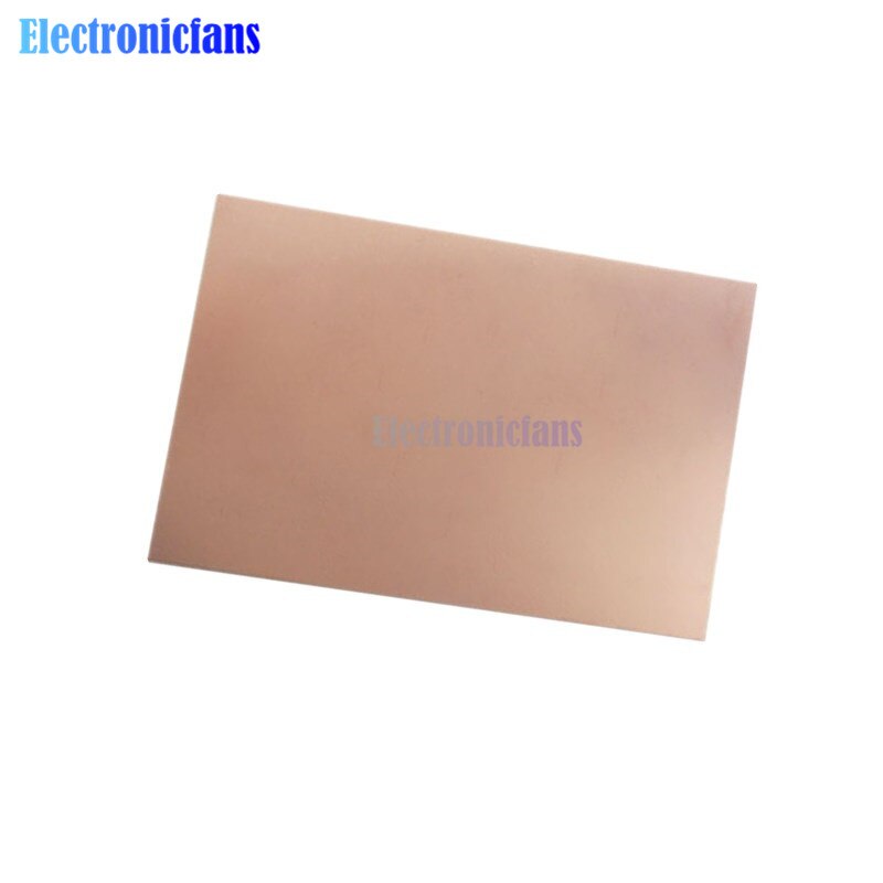 FR4 Copper Clad Laminate Sheet Circuit Double side PCB 10.5X7cm 70x105x1.5mm