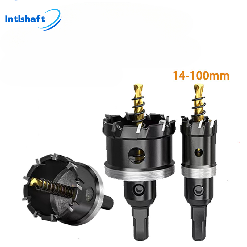 1 st 5A Carbide Tip TCT Boor Gatenzaag 12-150mm Boor Set Gatenzaag voor Roestvrij Staal Metaallegering Boren