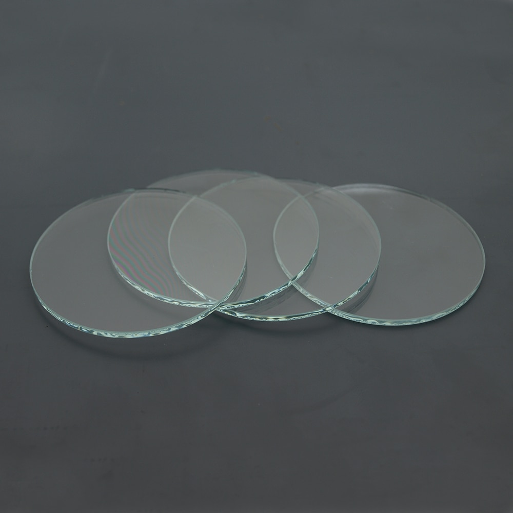 Diameter 8 13 14 15 18 20 25 28 32 39.5 40 41 42 47 50 52 58 Mm Ronde platte Lens Planus Glazen Lenzen Voor Led Zaklamp Zaklamp