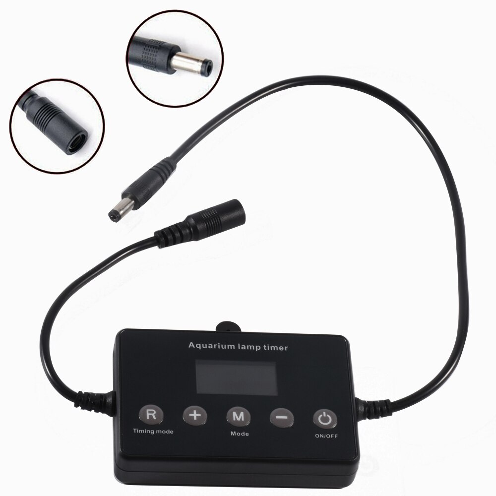 Aquarium LED Intelligent Dimming Controller Is Used for Aquarium Fish Tank Lighting Timing Dimming Sunrise and Sunset Modulator