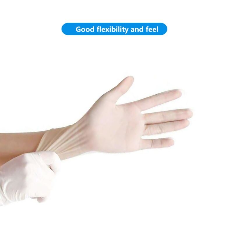 100 Uds desechables guantes de trabajo de seguridad casa Herramientas de limpieza para la cocina Packhouse suministros Universal antideslizante