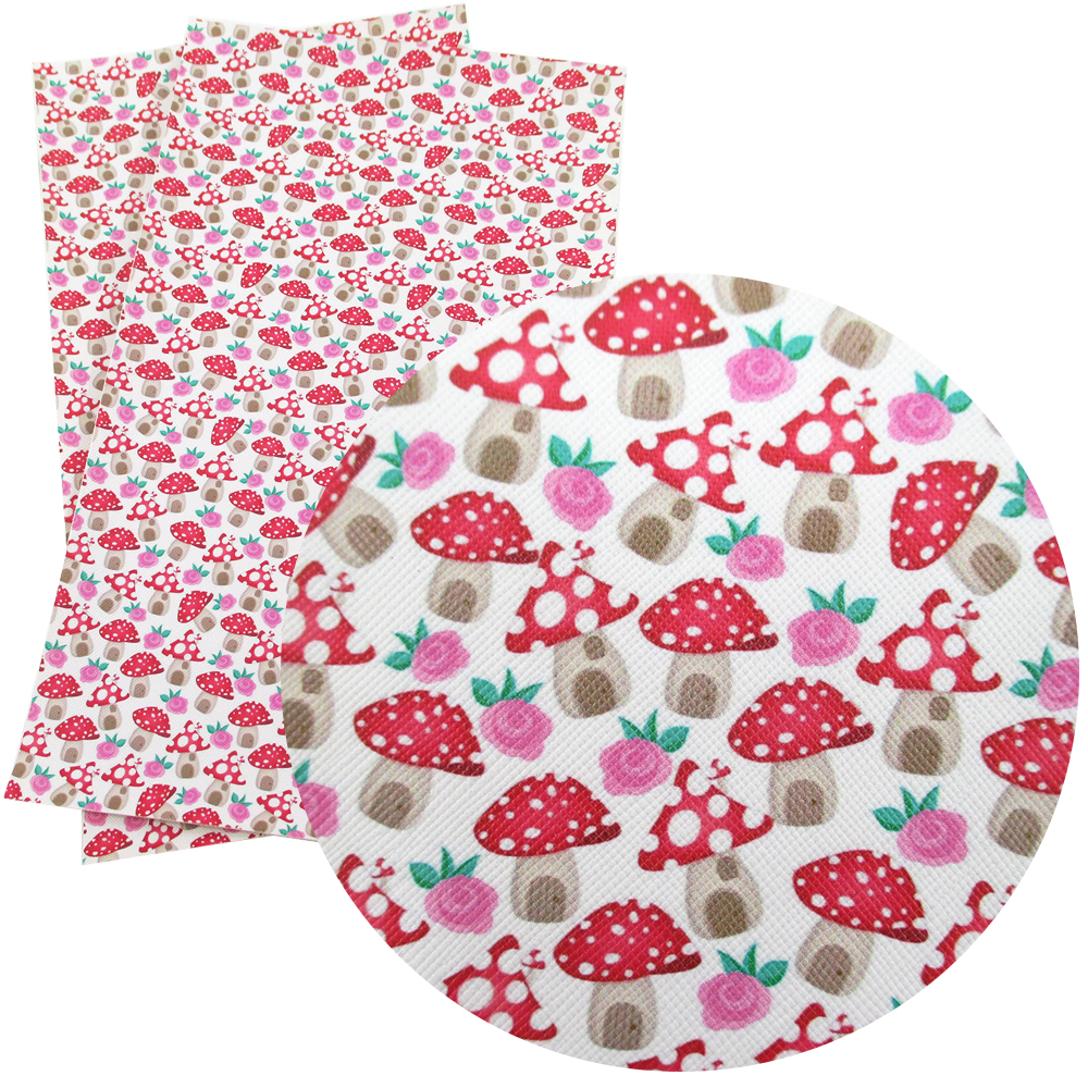 David angie 20*34 cm Kerstman Kerst Synthetisch Leer Stof 1 ST, DIY Naaien Stof Materialen Voor handtas Kleding, 1Yc2820: 1058137001