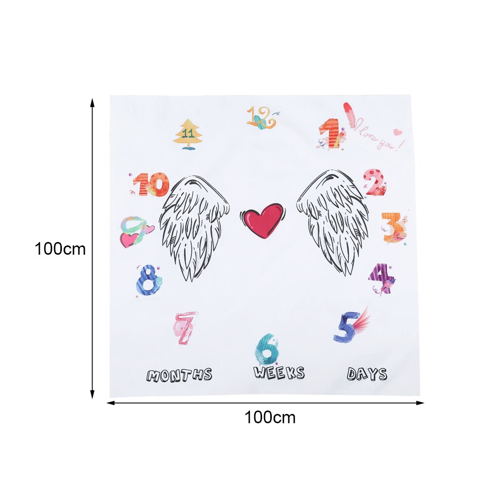 Tapis photo multifonction pour bébé, joli dessin animé, couverture, serviette de bain, décoration de chambre d'enfant: F06-1