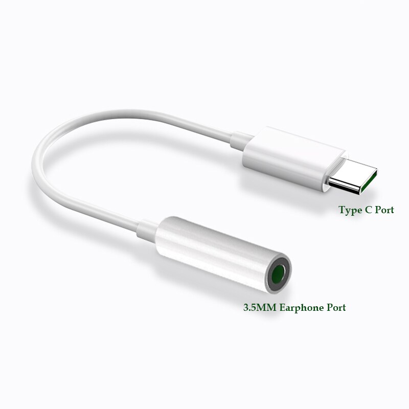 Adattatore Jack per auricolari USB da tipo C a 3.5mm originale Aux Audio per OPPO Ace Ace2 Reno 2 3 4 5 cavo convertitore musicale usb-c Pro R17