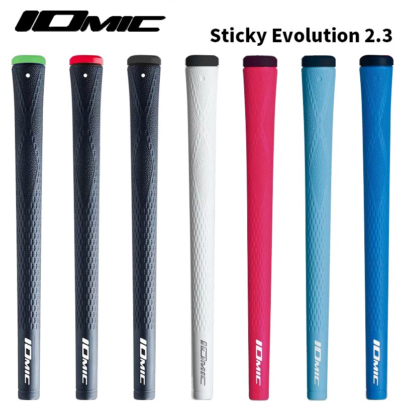 Iomic Sticky Evolution 2.3 Ijzer/Hout Club Grip Rubber Materiaal Hoge Prestaties 13 Stks/partij