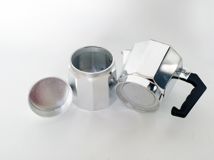 Express Moka Pot, 2 Cup 100 ml, Aluminum,brew like an Italian – Easy to Use