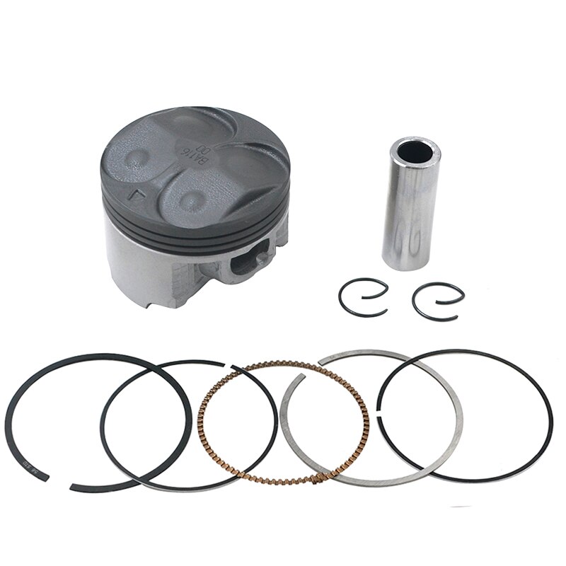 4 Uds de pistón de la motocicleta y anillos Kit para YAMAHA FZR400RR 3TJ FZR 400 RR SP 3TJ FZ400 4YR STD 56mm 56,25mm 56,50mm 56,75mm 57mm
