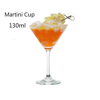 The Cocktail Glass European Household Goblet Drinking Glass Originality Bar Martini Cup Triangle Glass Party Verre Cocktail: C