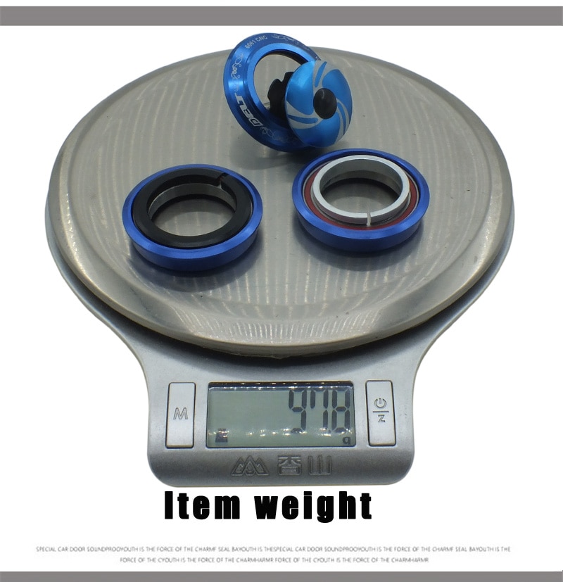 DH FR-piñón fijo para bicicleta de montaña, sin rosca, 44x28,6mm (1-1/8 "), 2 rodamientos, accesorios dorados