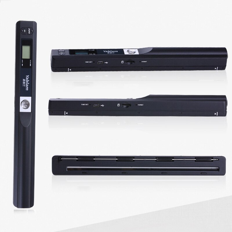 1PCS Handheld Portable Scanning Pen HD Home Color A4 Book Certificate Document Photo Scanner Office&School Supplies