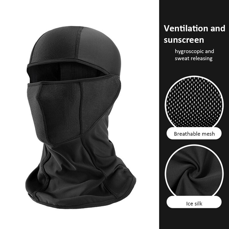 Zomer Hals Motorfiets Gezichtsmasker Wind Cap Bivakmutsen Gezichtsmasker Riding Fietsen Cap