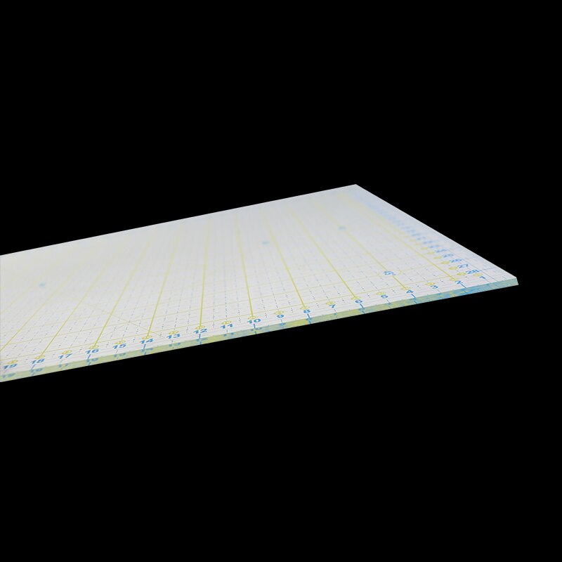 Règle de couture pour Patchwork en acrylique, règle carrée 30x30, épaisseur de 4mm, outil de bricolage