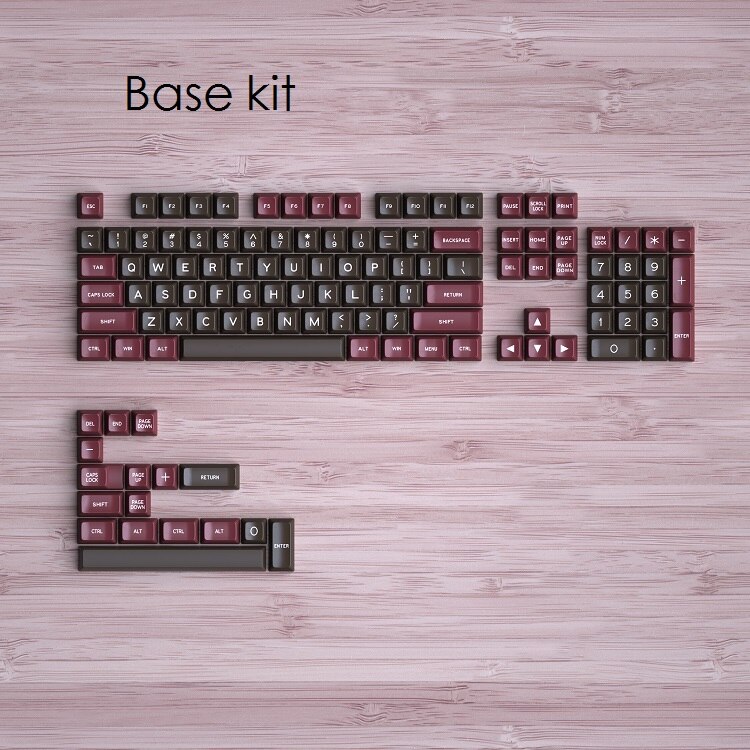 MAXKEY SA keycaps Double shot ABS keycap set add on kits Retor for cherry mx mechanical keyboard