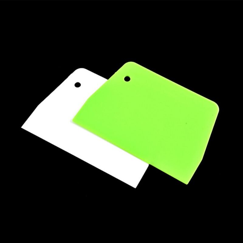 1/2PCS Dough Scrapers Food Grade PP Plastic Scraper Pink Baking Pastry Cutters Toast Cake Cream Dough Pastry Tools 1