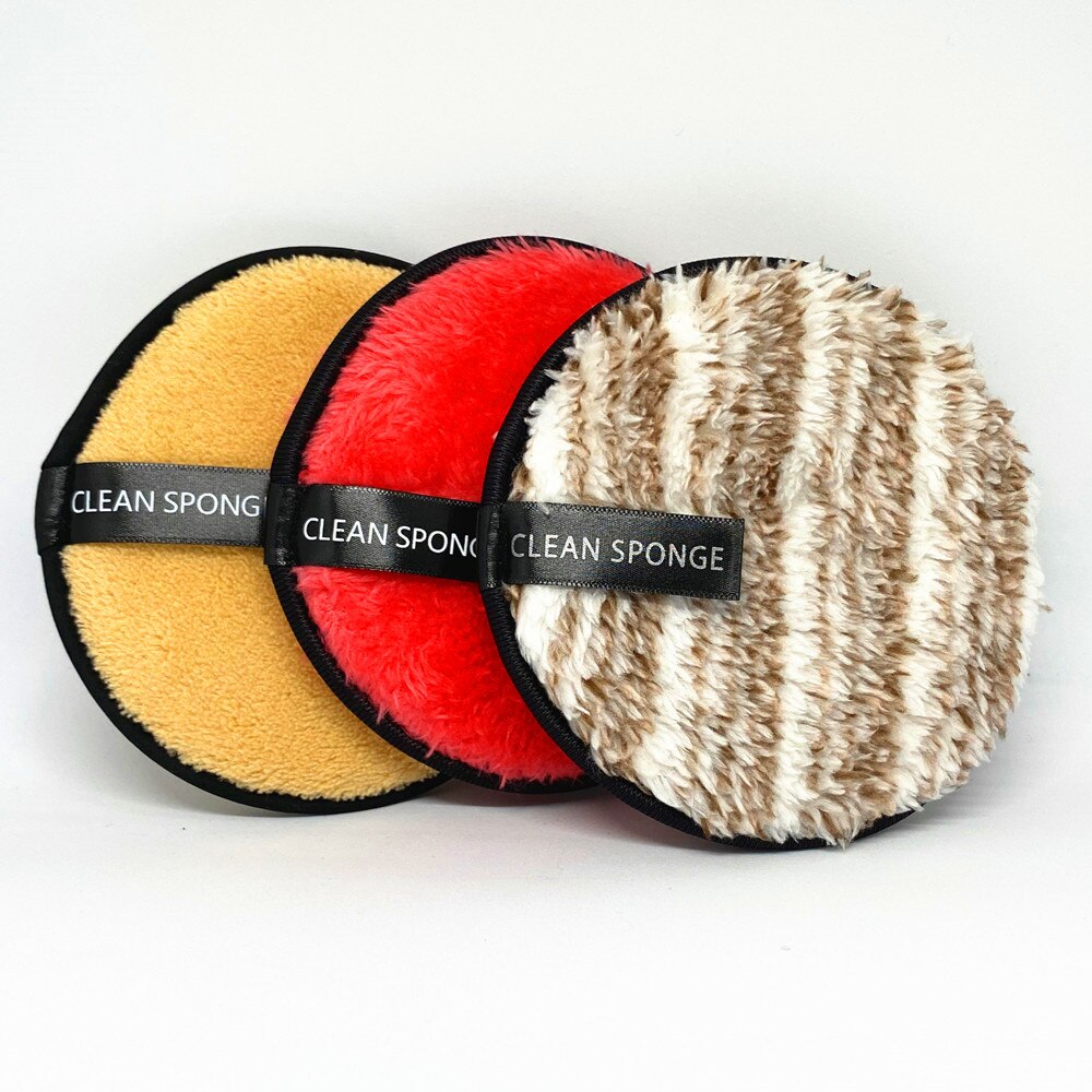 Wensoo doven rensning vask flagrende mikrofiberkludefjerner ansigtsrens håndklæde genanvendelig rensning makeup rengøring pust