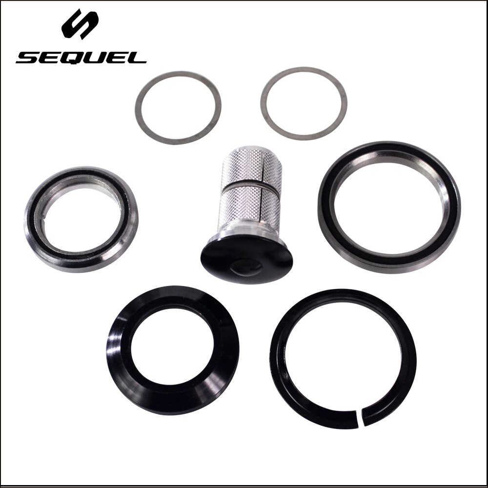 Road bike parts Carbon bike headset 1 1/8 to 1 1/2 integrated bike headset bearing 42 52mm