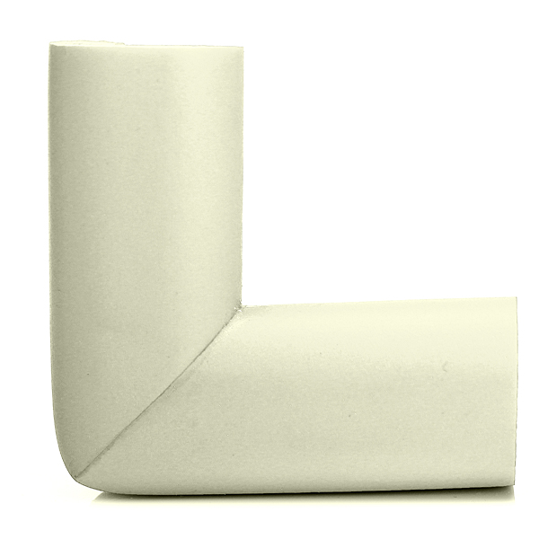 Rubber Foam 1Pcs Kind Tafel Desk Corner Edge Protectors Bumper Mooie Zachte Veiligheid Bescherming Kussen Guard: Beige