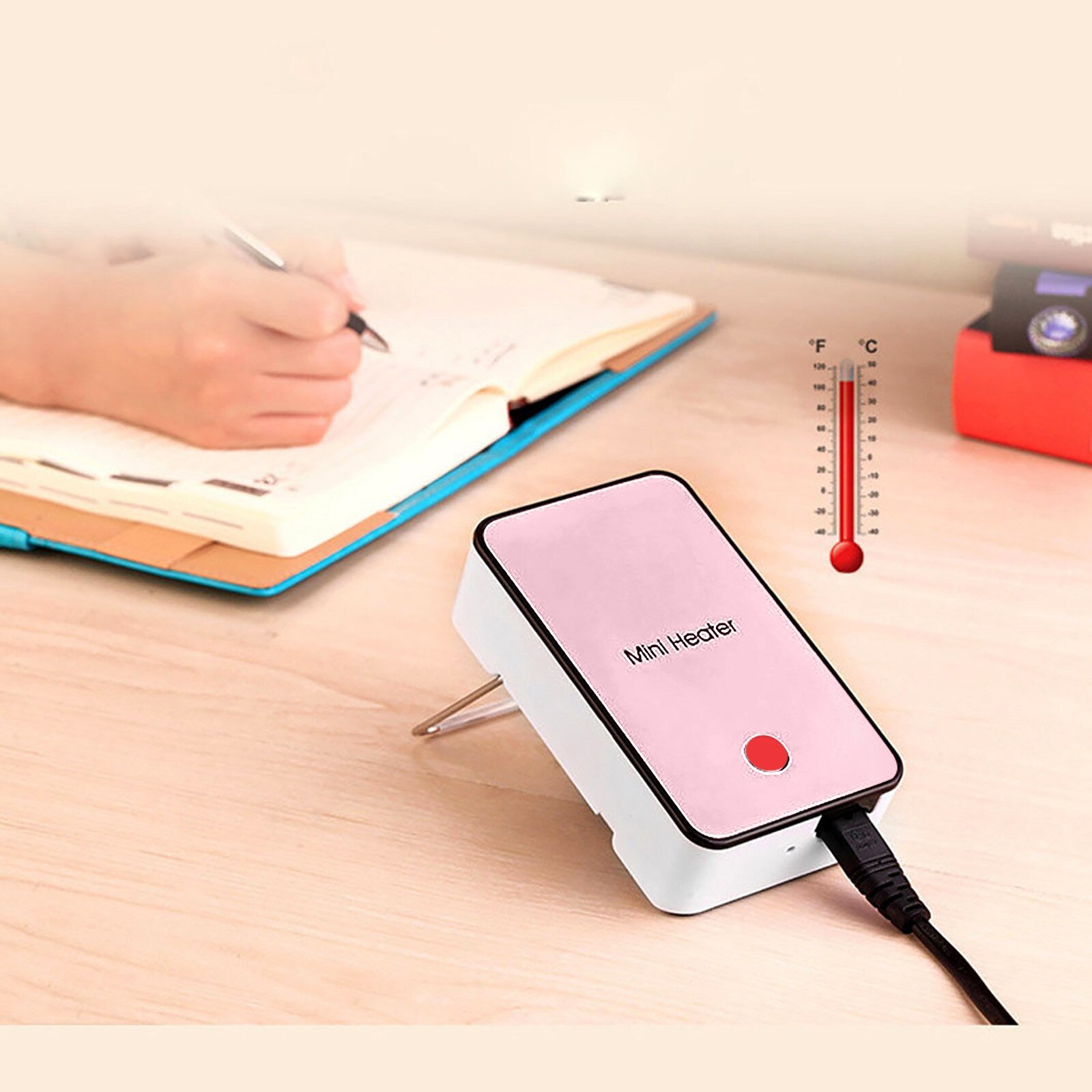 Personal Mini Space Heater Portable Electric Home Indoor Use Heater Handy Heating Warmer Heaters Ванная Комната Оборудования