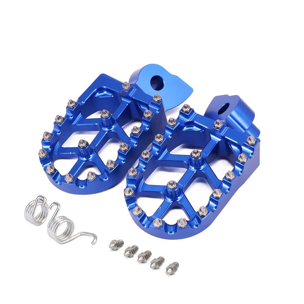Repose-pieds Pour Mini Moto De Course – Pour Pocket Bike 47cc, 49cc, Paire Noire Et Argent
