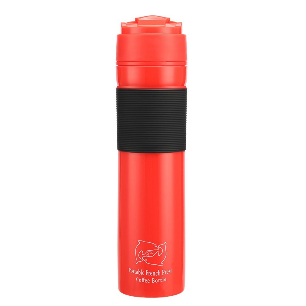 Novo mini máquina de café manual máquina de café portátil pressão espresso máquina de café de mão para casa viajante: Vermelho