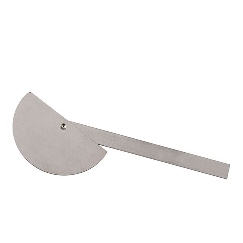 150mm rvs 180 graden Meten Ruler Tool Hoek Gradenboog Heerser meet gereedschap