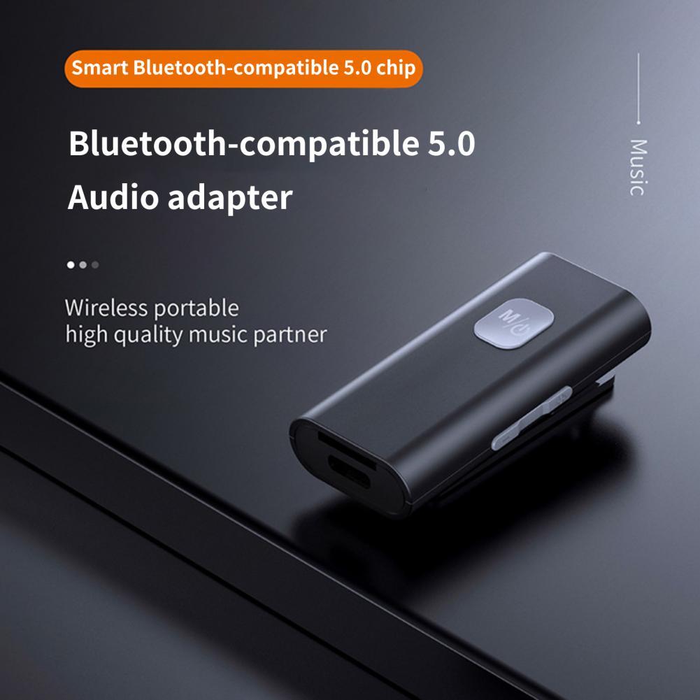 SR11 Bt Ontvanger Bluetooth-Compatibele Ontvanger Draagbare Draadloze Ontvanger Dual Link 3.5Mm Geen Vertraging Audio Adapter Voor Auto