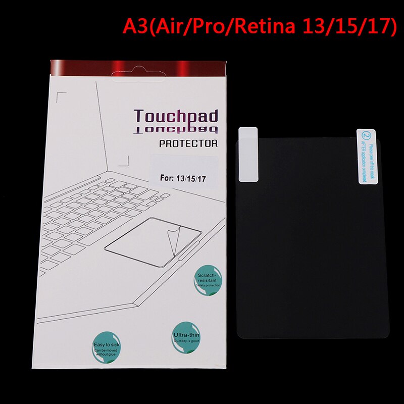Laptop Touchpad Protector Sticker High Clear Touchpad Protective Film For Macbook Air Retina Touch Bar Laptop: for air pro retina
